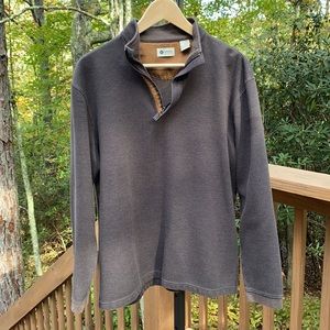 HAGGER CLOTHING Quarter Zip Sweater Top